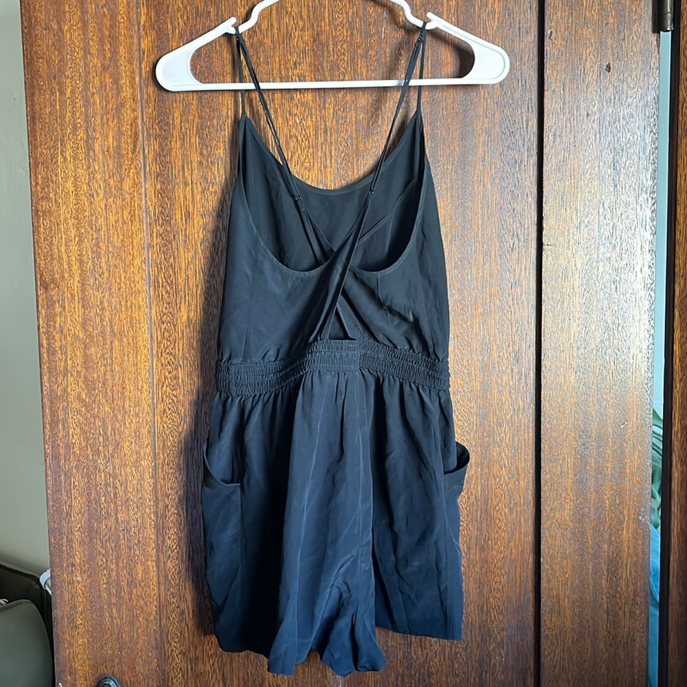 Wilfred Black Silk Peri Romper - Picture 3 of 13